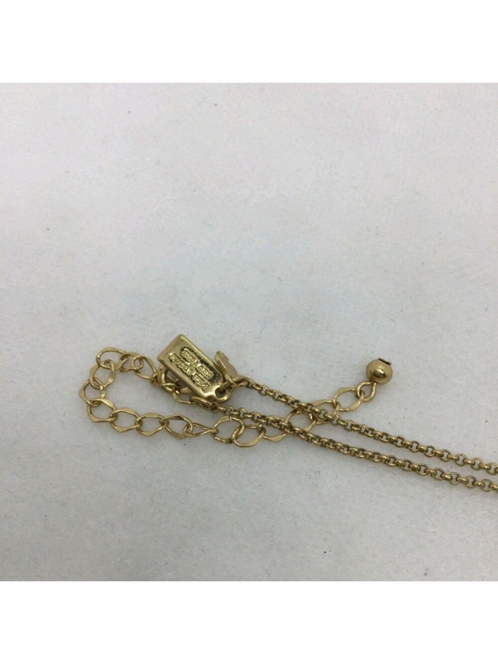 Kate Spade New York Iridescent Faceted Rhinestone Pendant Necklace – 18" EUC - Picture 5 of 6